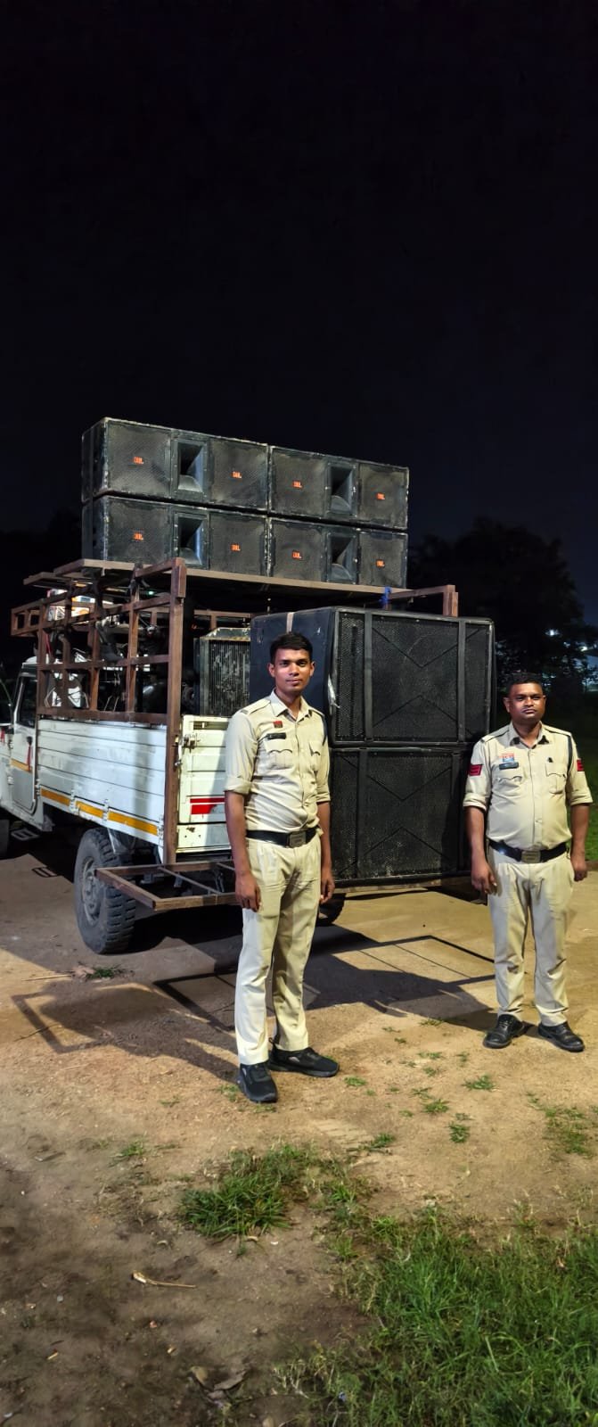 कोरबा में तेज आवाज वाले डीजे पर पुलिस की कार्रवाई, 18 मामले दर्ज