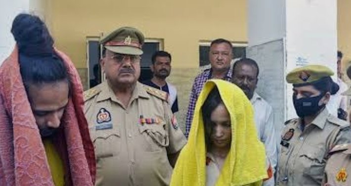 उत्तर प्रदेश मेरठ  नीला ड्रम हत्याकांड साहिल और मुस्कान को  महीने बाद फांसी मिली की सजा